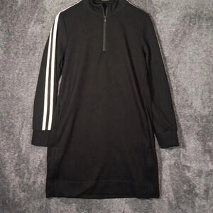 Athleta circa track sweatshirt dress 1/4 zip women's large